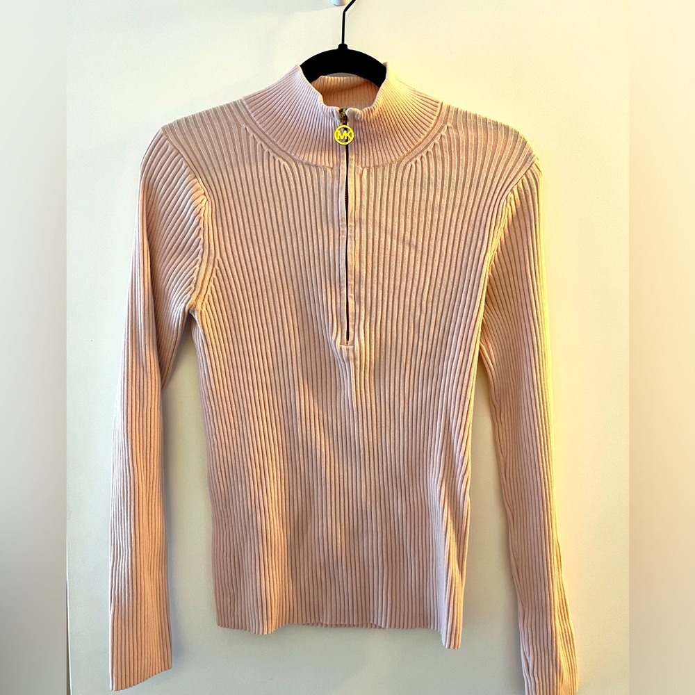 Michael Kors quieter zip sweater